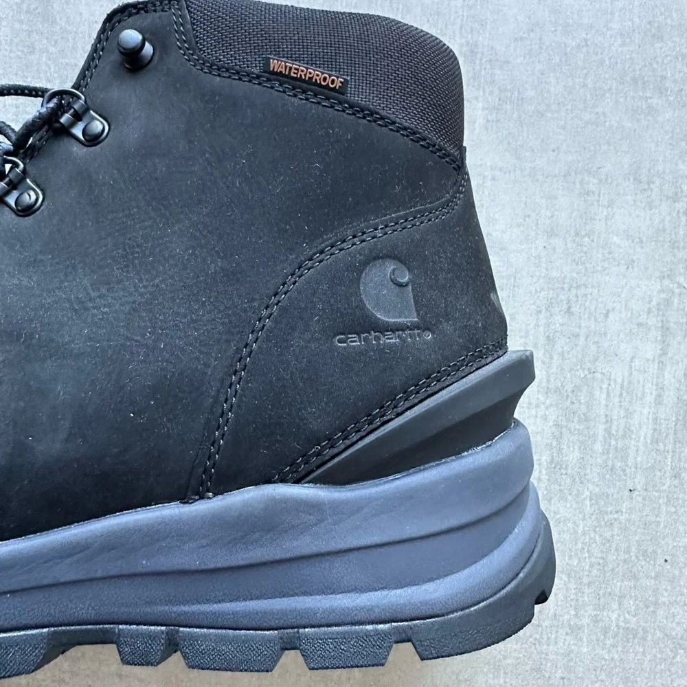 NEW Carhartt Black Waterproof Hiker Boots